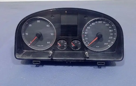 Volkswagen Cross Touran I Speedometer (instrument cluster) 1T0920864A
