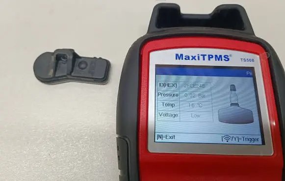 Tire pressure sensor