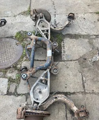 Rear axle beam