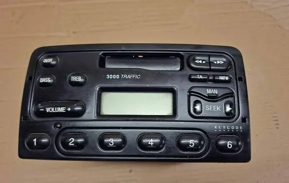 Ford Fiesta Radio/CD/DVD/GPS head unit 97FP18K876LA