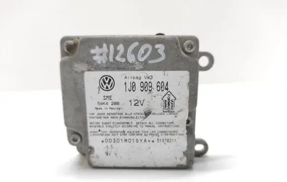 Volkswagen PASSAT B5 Airbag control unit/module 1J0909604 5WK4200