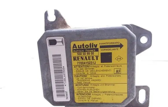 Renault Megane I Airbag control unit/module 7700415231J 550509900