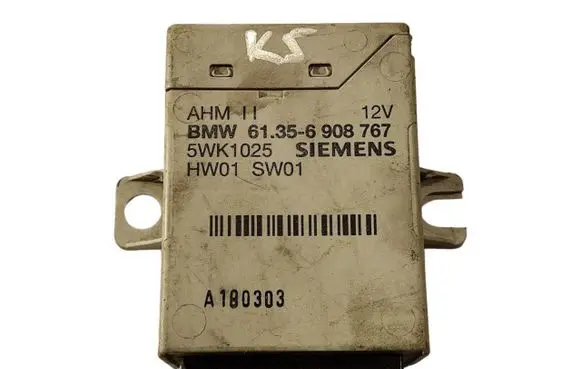 BMW 3 E46 Tow bar trailer control unit/module 6908767 61356908767 5WK1025