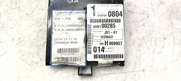 Renault Laguna II Fuse module 8200190285 55RDR7318 LA1211