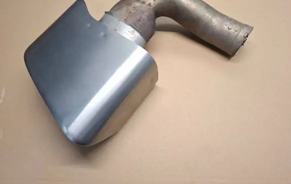 Porsche Cayenne (9Y0 9Y3) Muffler ending 9Y0253825 T9Y0219 17W19TJ1