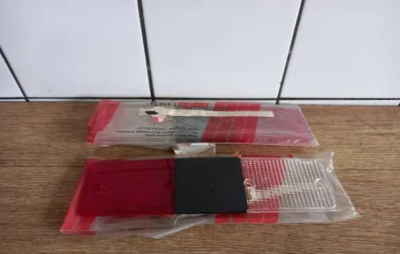 Fiat Fiorino Tail light lenses 9936871