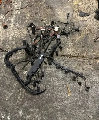 Engine installation wiring loom
