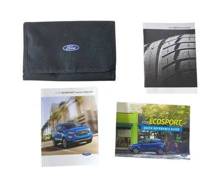 Ford Ecosport User manual KN1J19A321ZFA KL1J19T201AA
