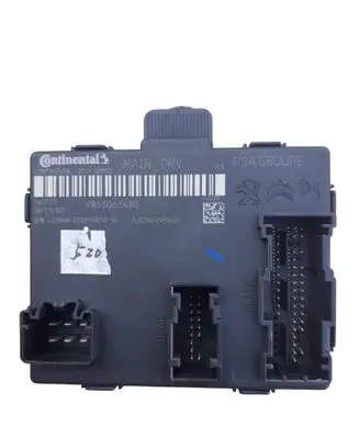 Peugeot 308 Door central lock control unit/module 9853063480