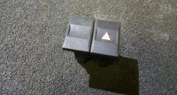Hazard light switch