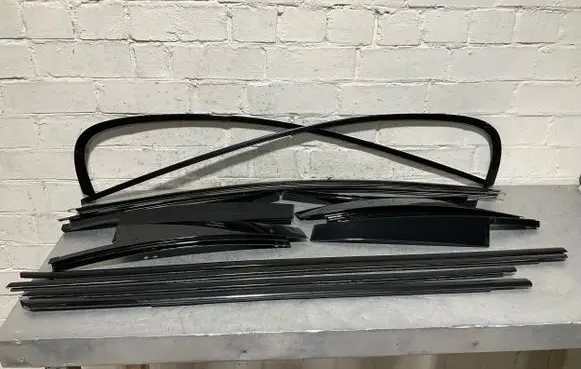 BMW 7 F01 F02 F03 F04 Front door trim (molding) 