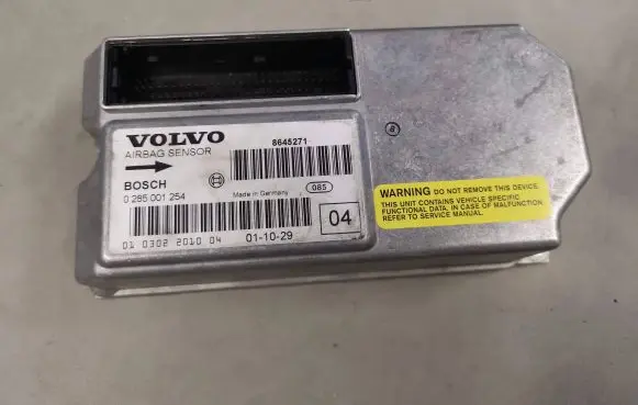 Volvo S80 Airbag control unit/module 0285001258 8645271