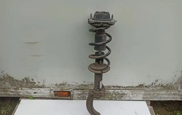 Audi A6 S6 C7 4G Front shock absorber with coil spring 4G0031C