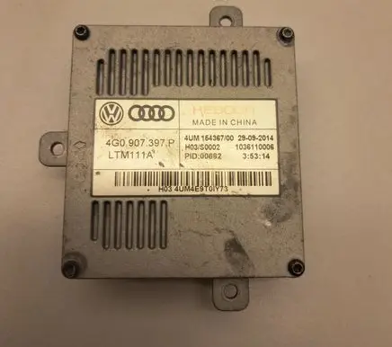 Audi A3 S3 8V Headlight ballast module Xenon 4G0907397P