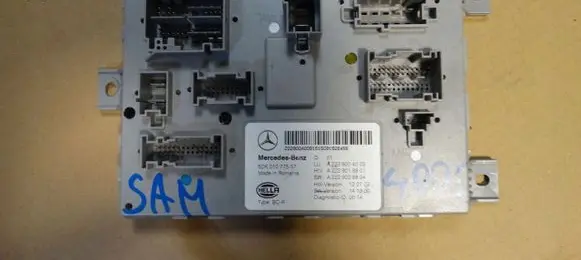 Mercedes-Benz S W222 Trunk lid opening control unit A2229004005W222
