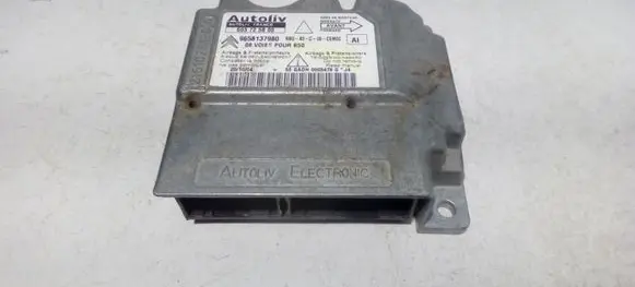Citroen C4 I Airbag control unit/module 603725800 9658137980