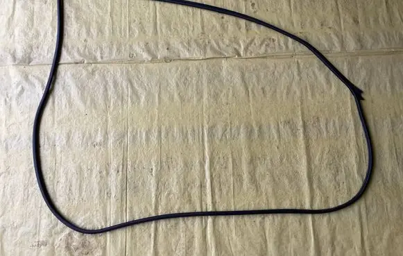 Mercedes-Benz A W169 Front door rubber seal A1697270930