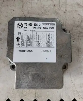 Volkswagen Touran I Airbag control unit/module 1T0909605C 5WK43518 09H025S1500