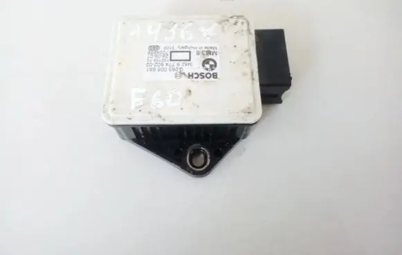 BMW 5 E60 E61 ESP acceleration yaw rate sensor 0265005681 6774602-2