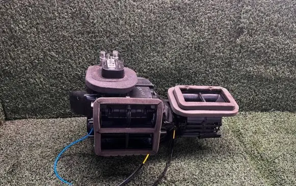 Interior heater climate box assembly