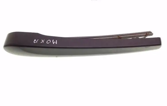 Rear wiper blade arm