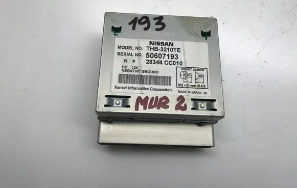 Nissan Murano Z50 GPS navigation control unit/module 28344-CC010 THB-3210TE