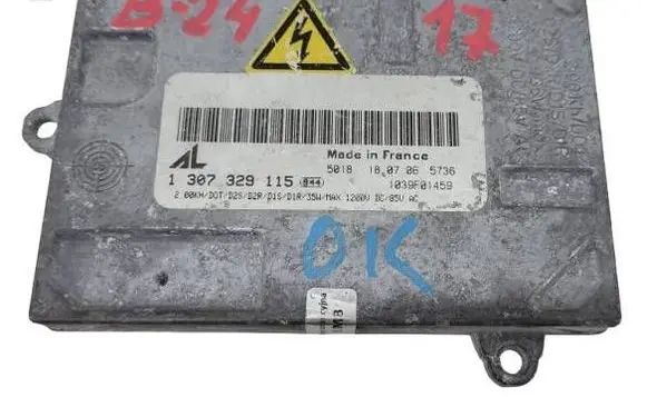 Audi A4 S4 B6 8E 8H Headlight ballast module Xenon 1307329115