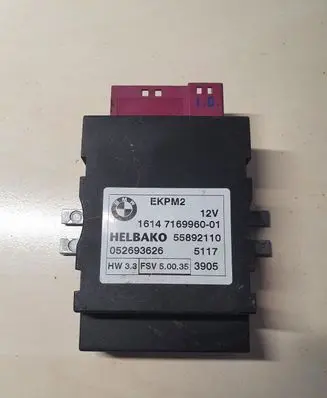 Fuel injection pump control unit/module