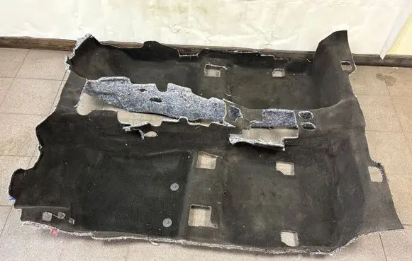 Ford Mustang VI Front floor carpet liner 