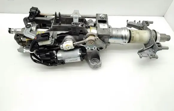 Steering wheel axle set