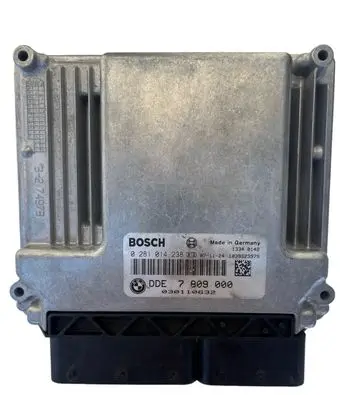 BMW 5 E60 E61 Engine ECU kit and lock set 0281014238 7809000