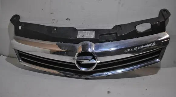 Opel Astra H Front bumper upper radiator grill 13225780 13225775 461088395