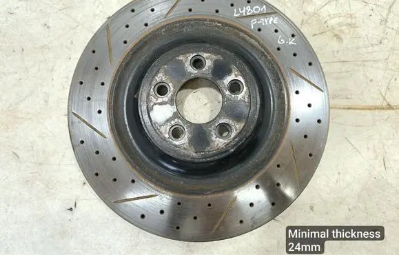Jaguar F-Type Rear brake disc 4547820031