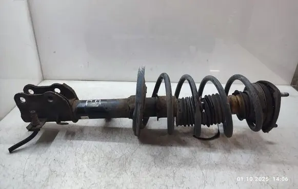 Front shock absorber with coil spring