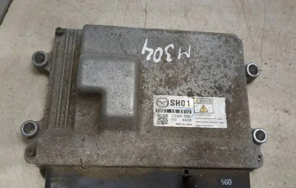 Mazda CX-5 Engine control unit/module 2757006381 SH0118881U