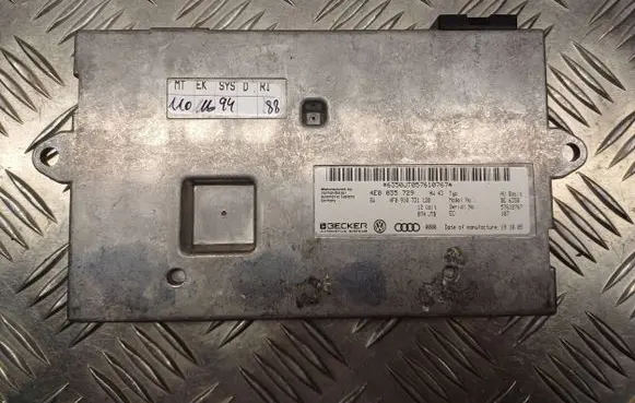 Audi A6 S6 C6 4F MMI control unit 4E0035729 4F0910731