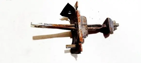 Mazda 323 Rear door check strap stopper