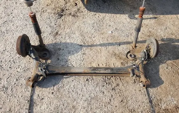Skoda Fabia Mk2 (5J) Rear axle beam 