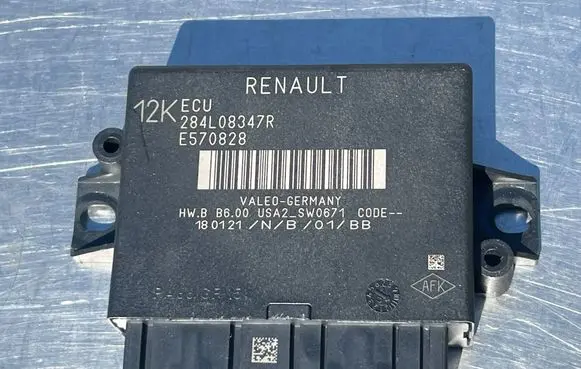 Renault Zoe Parking PDC control unit/module 284L08347R E570828