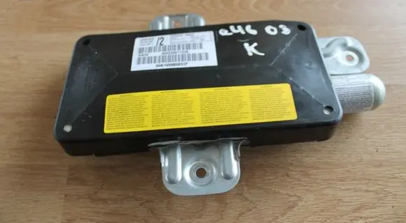 Front door airbag