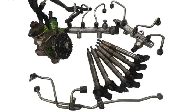 Audi A7 S7 4G Fuel injection system set 059130755CB 0445010677 059130090CN
