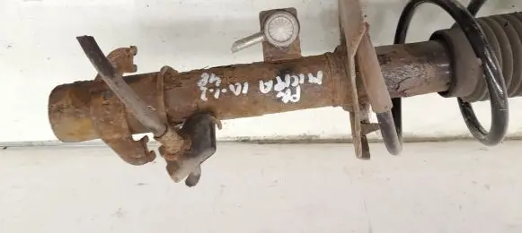 Nissan Micra Front shock absorber with coil spring