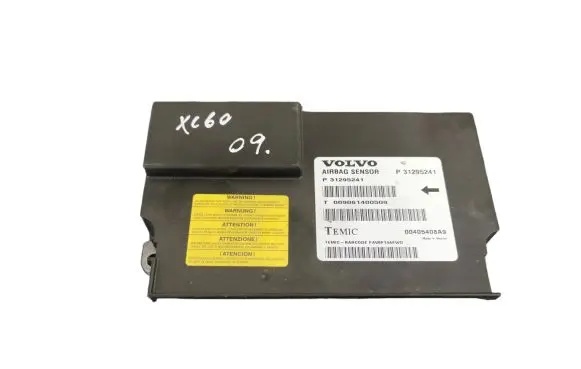 Volvo XC60 Airbag control unit/module 31295241 00405408A9 009061400509