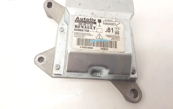 Renault Espace - Grand espace IV Airbag control unit/module 8200687758 605487700