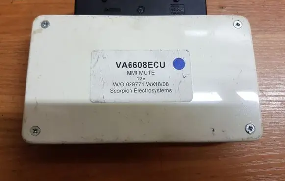 Audi A6 S6 C6 4F Other control units/modules VA6608ECU WO029771WK1808