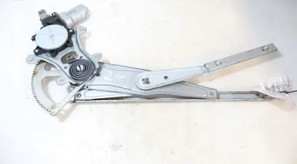 Front window lifting mechanism without motor