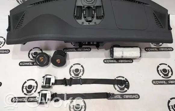 Porsche 911 991 Airbag set with panel 6V1857009R 6V1857009P 6V0807201AF