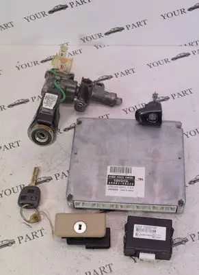 Lexus RX 330 - 350 - 400H Engine ECU kit and lock set 8998148220