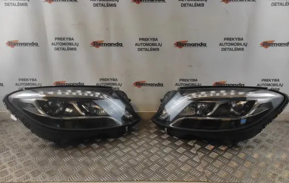 Mercedes-Benz S W222 Headlights/headlamps set A2229061002 A0005842703
