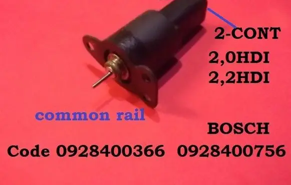 Citroen Xsara Picasso Fuel pressure regulator 0928400366 0928400756